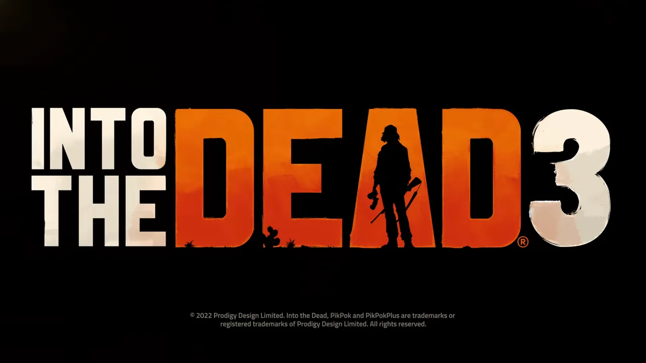 Into the Dead 3 title card from the official reveal teaser